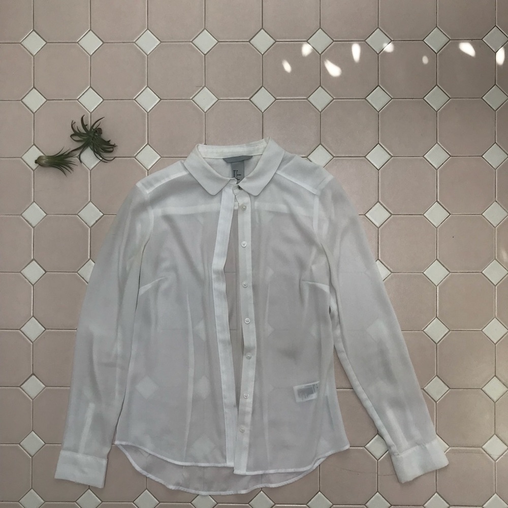 Long sleeve blouse